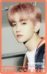 【中古】コレクションカード(男性) TREASURE/マシホ/CD「THE FIRST STEP ： CHAPTER THREE」mu-mo特典クリアトレカ