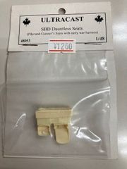 ウルトラキャスト UC48053 SBD ドントレス 操縦席＋銃座席 1/48レジンパーツ