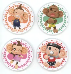 【中古】バッジ・ピンズ [単品] 集合 オリジナル缶バッジ4種セット 「Switchソフト スーパーモンキーボール バナナランブル セガストア限定DXパック」 同梱特典