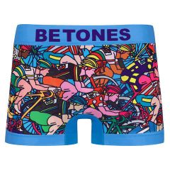 【新品】BETONES ビトーンズ DEPARTURE BLUE メンズ フリーサイズ ボクサーパンツ