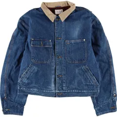 古着 80年代 ラルフローレン Ralph Lauren POLO RALPH LAUREN 白タグ デニムジャケット Gジャン USA製 メンズXL相当/eaa512489