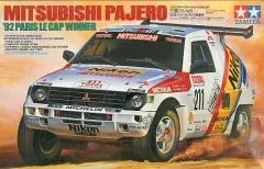 TAMIYA 1/24 三菱パジェロ '92 パリ・ダカール　タミヤ　121 TAMIYA 1/24 三菱パジェロ '92 パリ-ルカップ | A's