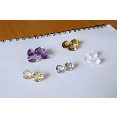 hhkk様ローズクォーツ立体五芒星ファセットカットブリリアントカット