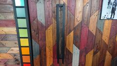 マットブラックでアイアンなトイレットペーパーストッカー♪ 133×101×700mm