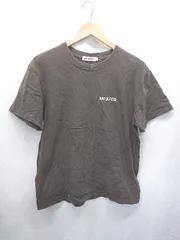 ◇ Θ MILKFED. ミルクフェド ロゴ 半袖 Tシャツ カットソー サイズM ブラック系 レディース E  【1508060006592】