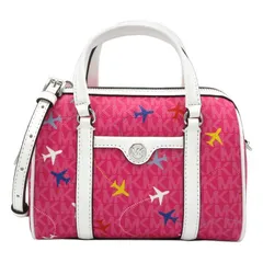 マイケルコース ハンドバッグ トラベル プリント ミニ ボストン 2WAY 斜めがけ 35R5STFC5V DRAGONFRUIT アウトレット レディース