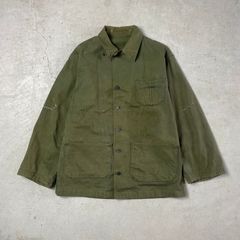 カスタム 40年代 U.S.ARMY 米軍実品 M-43 HBT ミリタリー ユーティリティージャケット P-41タイプ N-3タイプ メンズM相当 