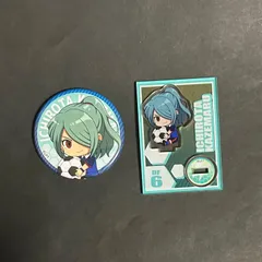 風丸一郎太 ぎゅぎゅっと  缶バッジ ミニスタンド イナズマイレブン まとめ売り