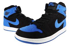 ナイキ NIKE AIR JORDAN 1 RETRO HIGH OG ROYAL REIMAGINED エア ジョーダン 1 レトロ ハイ オリジナル リイマジンド DZ5485-042 27.5 黒 青 ブラック ブルー ▲■ 250113