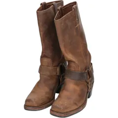 【FRYE フライ】ハーネスブーツ リングブーツ USA製 9 美品 濃茶 FRYE フライ】ハーネスブーツ リングブーツ USA製 9 美品 濃茶