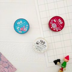 100 pattern paper tape 台湾マステ