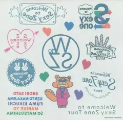 【中古】シール・ステッカー(男性) Sexy Zone(timelesz) ボディシール 「Welcome to Sexy Zone Tour」