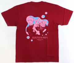 【中古】Tシャツ [単品] 五条悟＆虎杖悠仁 Tシャツ ワインレッド フリーサイズ 「呪術廻戦」 ジャンプフェスタ2025限定