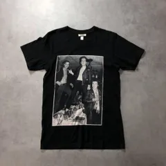 GQ2126◇foot the coacher / WENDY'S : THE CLASH ジョーストラマー フォトプリントTシャツ◇S◇黒 フットザコーチャーのサムネイル