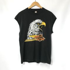 80s Harley-Davidson イーグルプリント ノースリーブ 90s 80s Harley-Davidson イーグルプリント ノースリーブ 90s - メルカリ