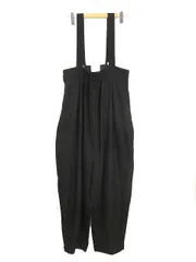 新品未使用タグ付き　ソラモナポッシェ　リネンオールインワン サロペット 黒 楽天市場】【SALE 30%OFF】◇[poche-rn-an] solamonat poche