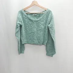 ◇ MURUA ムルーア 長袖 カーディガン サイズF グリーン系 レディース E  【1407020006446】