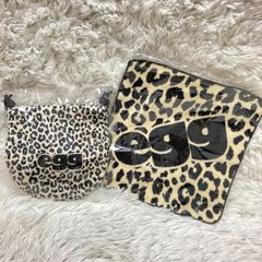 egg　巾着・ハンドタオル　ヒョウ柄　２点セット　ドン・キホーテ　コラボ　大人気商品