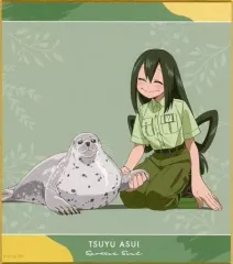 【中古】紙製品 蛙吹梅雨 「僕のヒーローアカデミア 東武動物公園コラボ 描き下ろしビジュアル 飼育係ver. トレーディングミニ色紙」