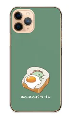 iPhone 12 iPhone12Pro ケース カバー アイフォン12 スマホケース ハードケース 韓国 目玉焼き トースト イラスト かわいい パンダ ネコ ペンギン ヒツジ ドラゴン カラー05