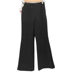 レイビームス Ray BEAMS ジップ スリット フレア パンツ レディース JPN：0 