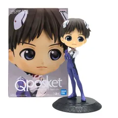 【物流センター】 中古 BANPRESTO | バンプレスト フィギュア ヱヴァンゲリヲン新劇場版 碇シンジ B (パープル) Q posket 2022年製 2551336 【717】