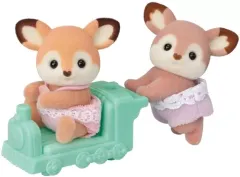 【中古】おもちゃ シカのふたごちゃん 「シルバニアファミリー」