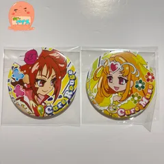 スイートプリキュア　東映アニメーション プリティストア限定 　上北ふたご　キュアルージュ　キュアミューズ 缶バッジ【2点セット】