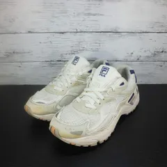 FILA CATAPULT USS521076-136 フィラ カタパルト ホワイト 白 黄なり 26cm USS21076-136 L07532