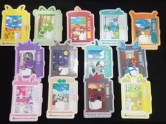 ピカチュウ賞おとどけ!ステッカー 全13種類コンプリートセット