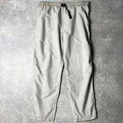 00s USA製 Gramicci ナイロン クライミング パンツ L / 00年代 アメリカ製 グラミチ オールド カーキ グレージュ イージー