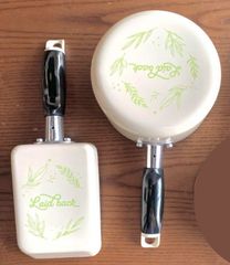 和平フレイズ(Waheifreiz) フルリ　ガス火専用　ミニ調理器　2点セット　クリーム
