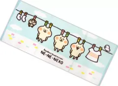 【中古】雑貨 11.ねーねーねこ フェイスタオル 「カナヘイの小動物 ピスケ＆うさぎ 当りくじ」 