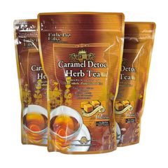 エステプロラボ　キャラメルデトックハーブティープロ 健康茶 3袋セット(90包入り)　賞味期限2026.03