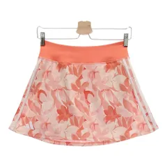 ADIDAS GOLF アディダスゴルフ  インナー付 ストレッチスカート 花柄 オレンジ系 XS [240101203790]# ゴルフウェア レディース ストスト