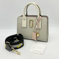 ●MARC JACOBS マークジェイコブス リトルビッグショット トートバッグ ショルダーバッグ ハンドバッグ 2way グレー レディース M0014320 088 Little Big Shot 【中古】ABランク 2_210