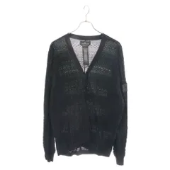 STONE ISLAND (ストーンアイランド) 22SS ジャガード ニットカーディガン ブラック 76195132Gのサムネイル