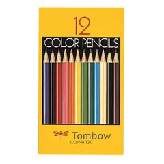 【在庫セール】CQ-NA12C 紙箱入 12色 NA 色鉛筆 トンボ鉛筆