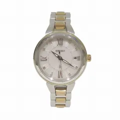 セイコー　ルキア　1B22-0CR0　電波ソーラー　時計　腕時計　レディース