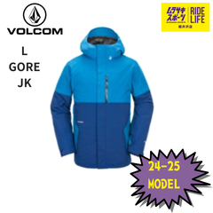 【ムラスポ公式】VOLCOM　L GORE JK（LBL）　24-25　メンズ　スノーウェア　スノーボード　30％OFF