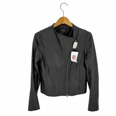 ルシェルブルー LE CIEL BLEU シープレザー ライダース ジャケット レディース  38のサムネイル
