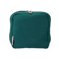 ☆ グリーン ☆ マルチポーチ ポーチ 小物入れ マルチポーチ 化粧ポーチ ポーチ ガジェットポーチ メイクポーチ 衛生用品ポーチ ガジェットケース お薬ポーチ 旅行ポーチ メンズ レディース コンパクト シンプル おしゃれ 仕切り 無地