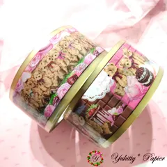 【2個セット】テディベア OPPテープ2種セット