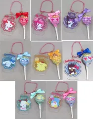 【中古】キーホルダー 全8種セット 「サンリオキャラクターズ シークレットチャーム チュッパチャップス2」