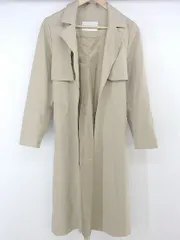 ◇ ◎ A day in the life UNITED ARROWS ウエストリボン付き 長袖 コート ベージュ系 レディース P  【中古】 【1209300009013】