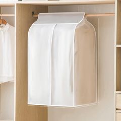 【在庫セール】クローゼット用 (90*50*60cm) 水洗い可能 PEVA素材 半透明 衣類収納 スーツカバー 洋服カバー ラックカバー 衣類カバー 防塵カバー