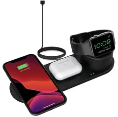 GOSETH 3in1充電器 Compatible with Apple Watch 充電スタンド,iPhone13/12 Pro Max mini,Airpods 3/Pro/2/1 Google Pixel 6/6 Pro ピクセル 充電器 Galaxy