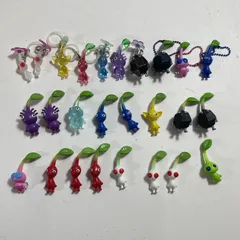 ★ ピクミン 26点 まとめ商品 ミニフィギュア（全種コンプリート） 目印アクセサリー キーホルダー など ガシャポン 0.01kg