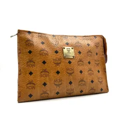 MCMエムシーエム◇ ロゴプリント クラッチバッグ