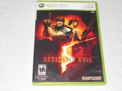 xbox360★RESIDENT EVIL 5 海外版 北米版 ケース傷み★箱付・説明書付・ソフト付★動作確認済
